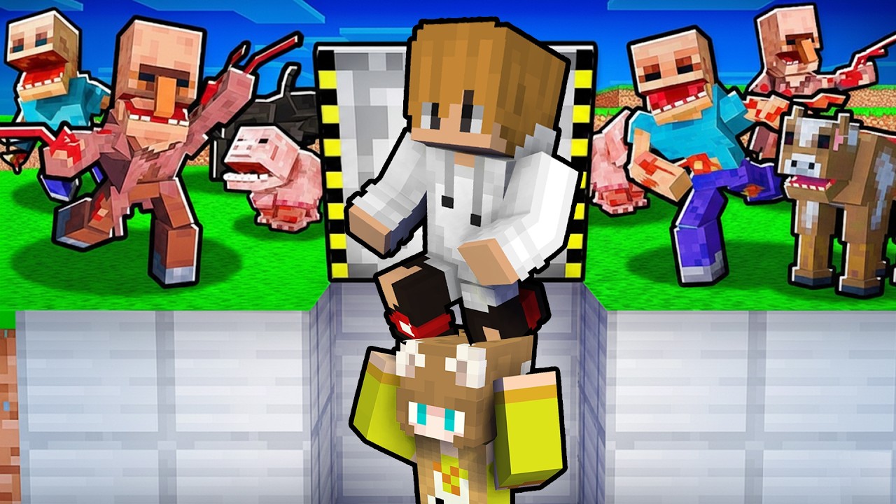 Parasite vs Doomsday Bunker - Minecraft ( Tagalog )