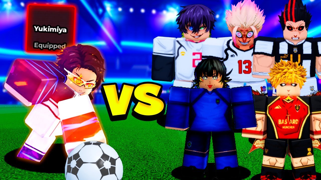 Qual é o MELHOR Estilo MÍTICO? Yukimiya vs TODOS no Blue Lock Rivals!