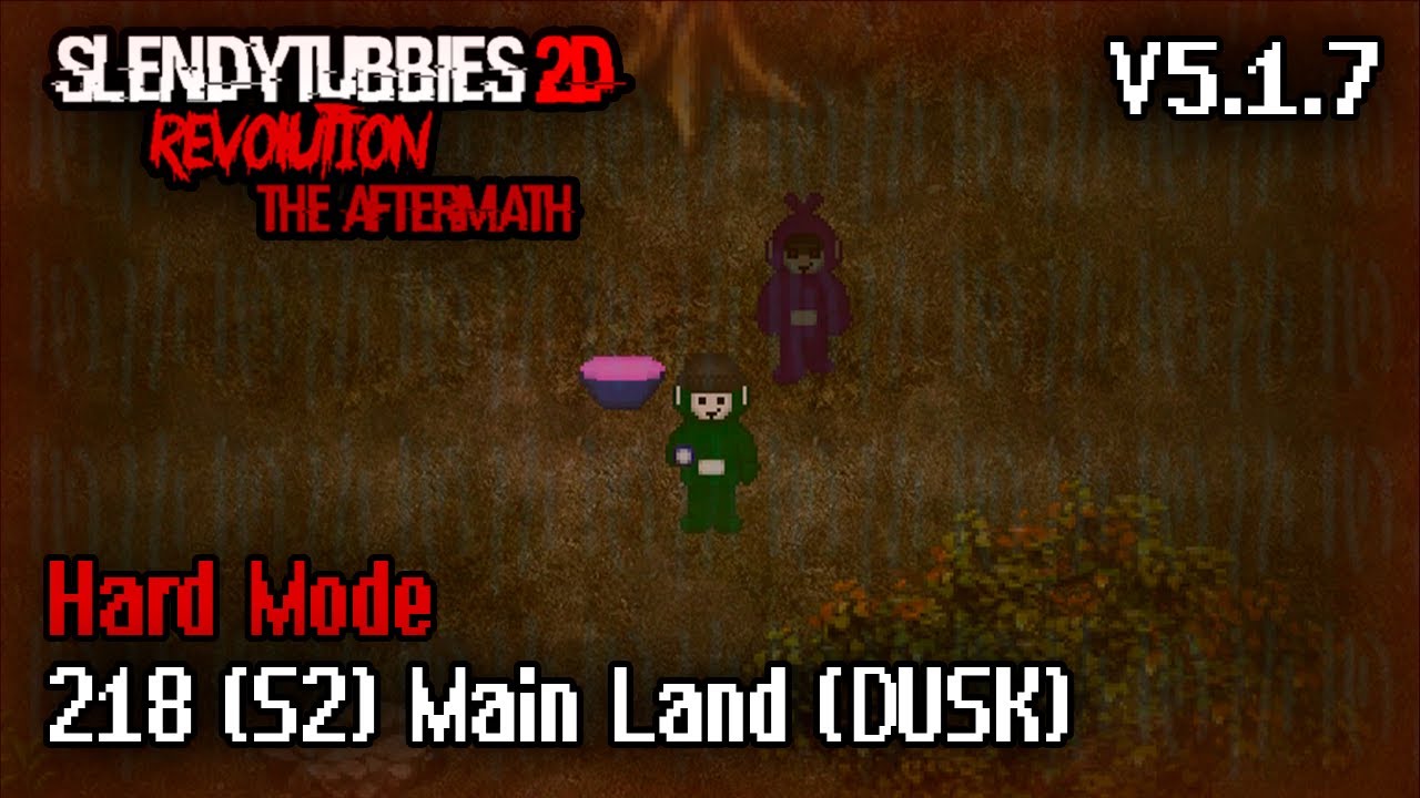 Slendytubbies 2D Revolution The End Part 2 v5.1.7 - Mountains (DAWN) Hard  Mode, 112