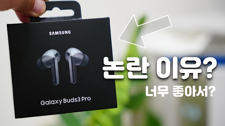 갤럭시 링 버리고 버즈3 프로 구매한 이유 (무조건 실버)