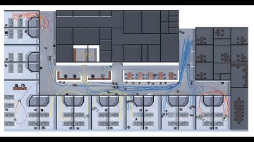 Simulating human behavior in built environments