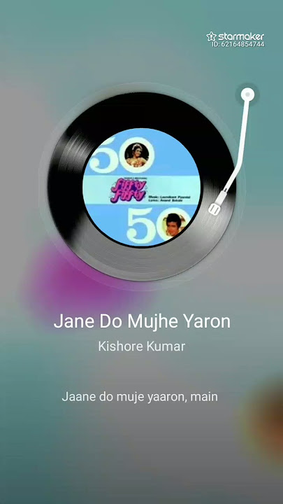 Jaane Do Mujhe Yaaron | Fifty Fifty (1981) | Rajesh Khanna, Tina Munim | Kishore Kumar Hit Songs#sho