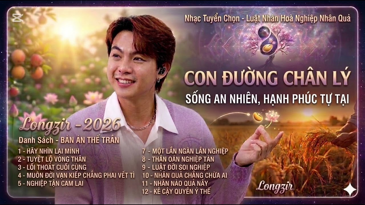 Tiêu đề gợi ý: CON ĐƯỜNG CHÂN LÝ - Longzir 2026 | Nhạc Tuyển Chọn Về Luật Nhân Quả & Tỉnh Thức