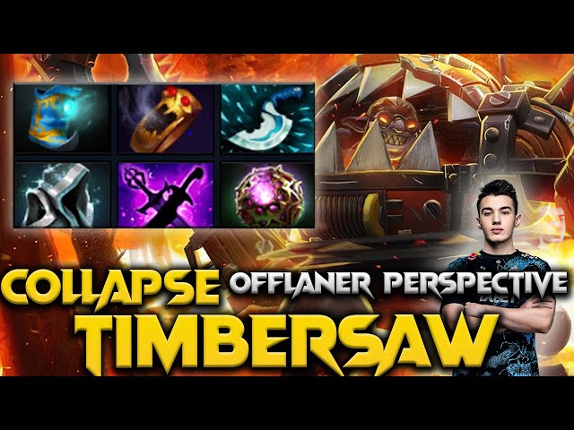 Collapse - Timbersaw The Offlaner MVP !!! Dota 2 Pro Gameplay 7.35C #dota2 #timbersaw #collapse class=