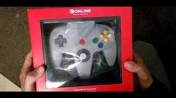 its finally here! @MJISFLY-YT  n64 nso unboxing and first impressions!