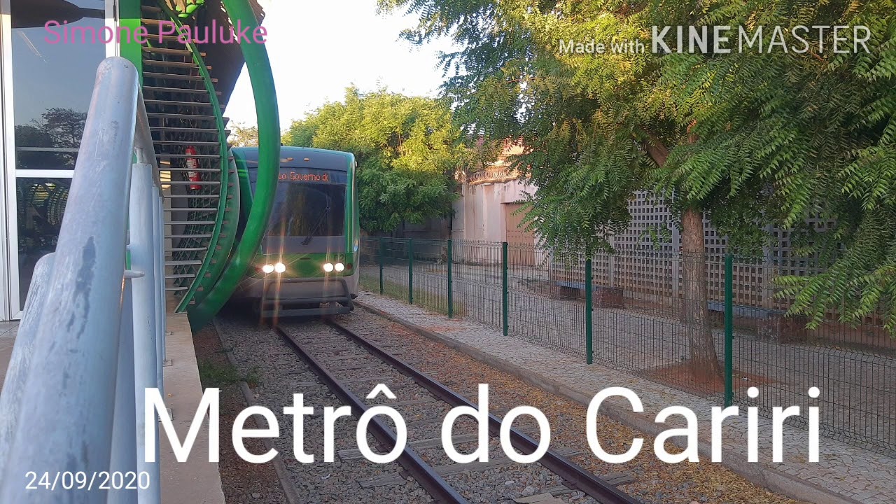 Metrô do Cariri Juazeiro do Norte á Crato ♥️ - YouTube