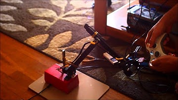 Robotic arm controlled by xbox controller