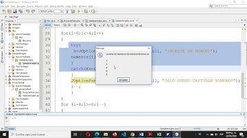 Menú Principal y Manejo de Excepciones PARTE 1/3