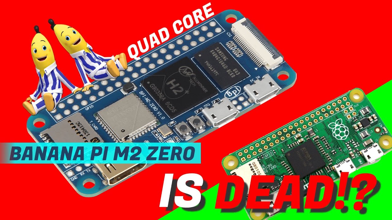 Banana Pi M2 Zero ✓ Raspberry Pi Zero ❌ - Youtube