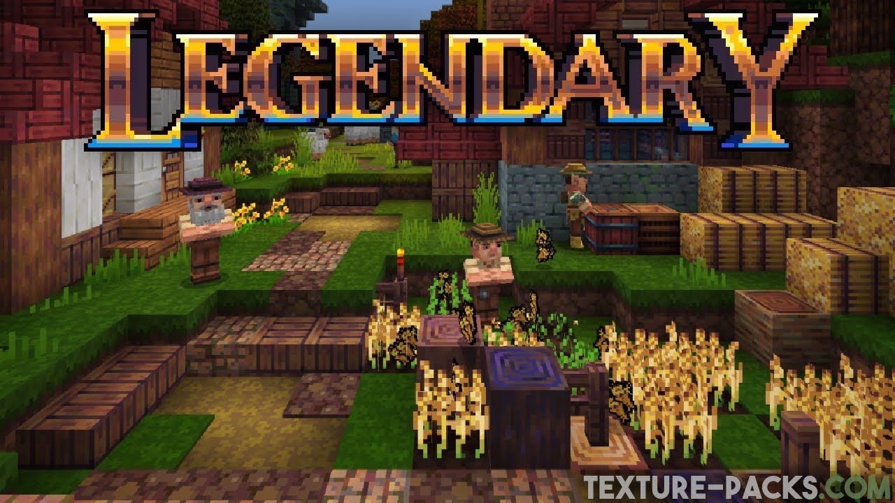 Legendary Texture Pack for Minecraft + Download & Install Tutorial 
