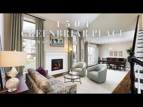 1504 Greenbriar Pl, Naperville, IL home video tour