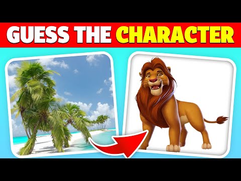 Guess The REAL The Lion King Movie Character Squint Your Eyes Smiba Mufasa Scar Pumba
