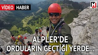 Alplerde Orduların Geçtiği Yerde