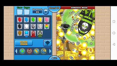 13 MAX temples vs r99 zomg (Bloons TD battles mobile)