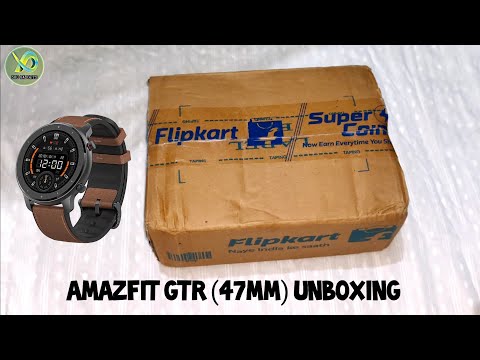 Amazfit GTR (47mm) Smartwatch Unboxing & First Impressions