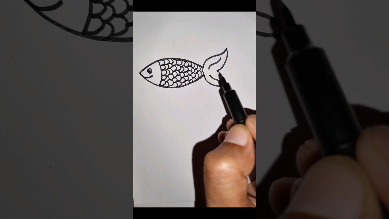 Creative Fish Drawing: Unique Scales in Minutes 