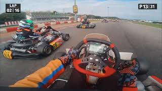 Prefinale KZ2 Gara Onboard Trofeo d'autunno 2021 South Garda Karting