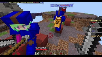 AIM BOT HACKER ON MINECRAFT BLOCKWARS (cubecraft)