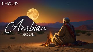 1 Hour Beautiful Arabian Music  Meditation in Desert, Arabian Night