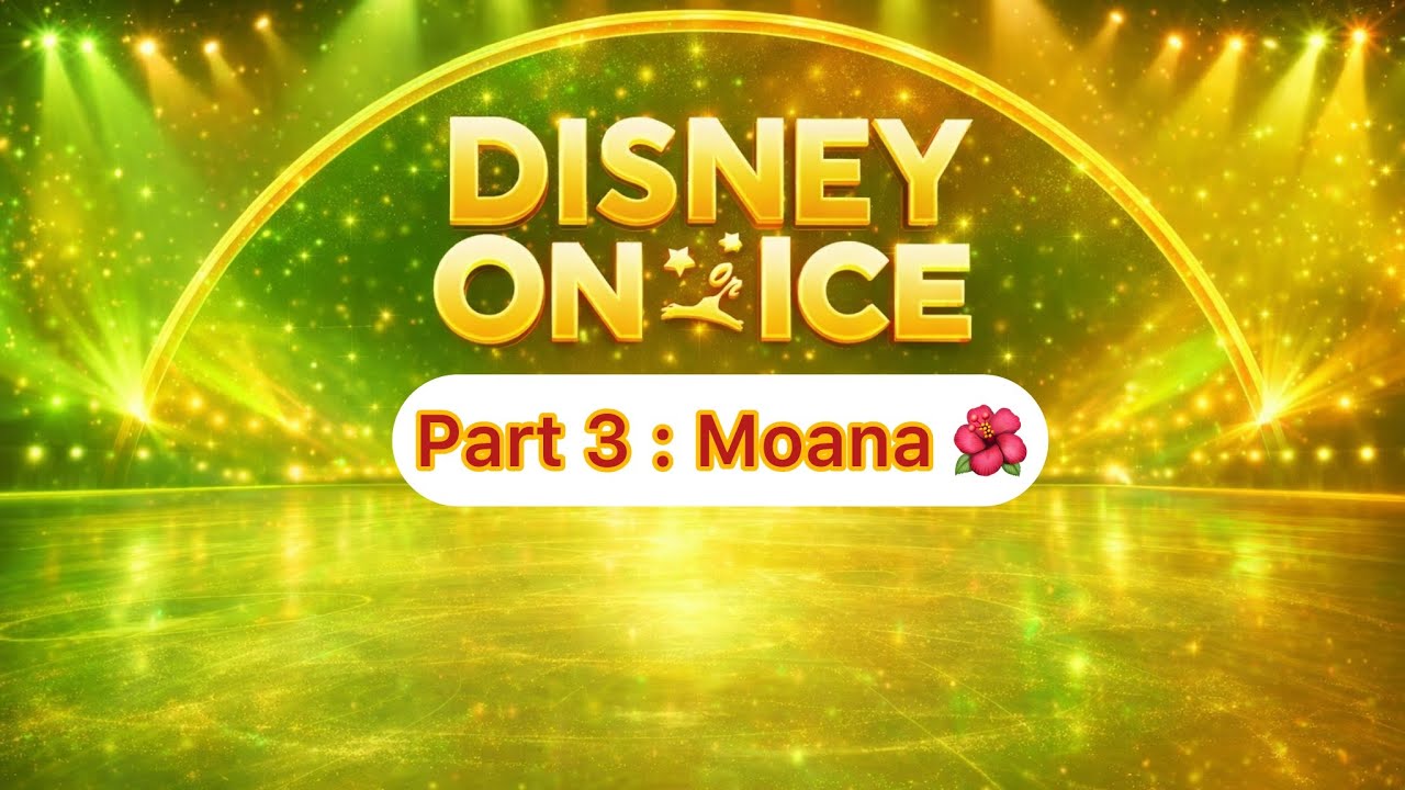 Ощутите музыку, волшебство и движение – только на шоу Disney On Ice! ❄️🛼🌺Часть3 #моана #путешествие