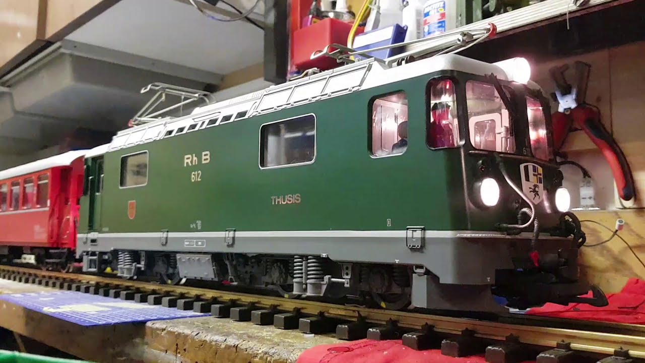 Mutzerbahn - LGB 2143 Upgrades / Umbauten / Modifications - YouTube