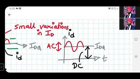 JFET small signal model and build up for JFET amplifier