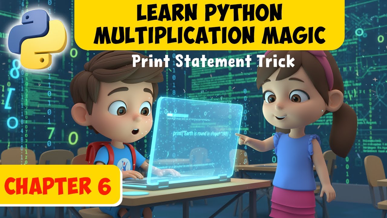 Learn Python Magic | Chapter 6 - Print Statement Trick Explained - YouTube