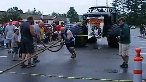 Jason Godin granite state strongman Truck Pull Jun...