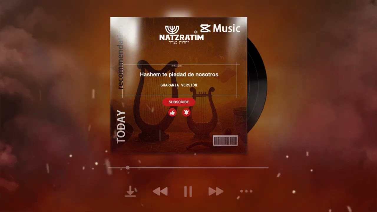 Salmo/Tehila 123 - Hashem ten piedad de nosotros - Guarania versión 