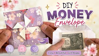 Detalles Beautiful Origami Pinwheel Envelope Tutorial | DIY Money Holder for Gifts Noticias