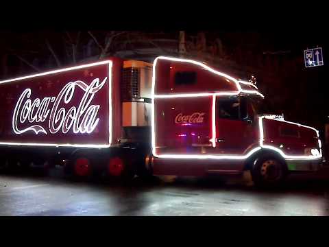 Рождественский грузовик Coca Cola! Merry Christmas and a Happy New Year!