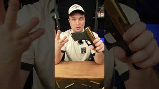 Страйкбольный пистолет WE Glock 17 G Force Titanium Gold, черная рамка, золот  затвор