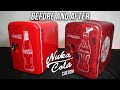 Custom Nuka Cola Soda Machine Before and After