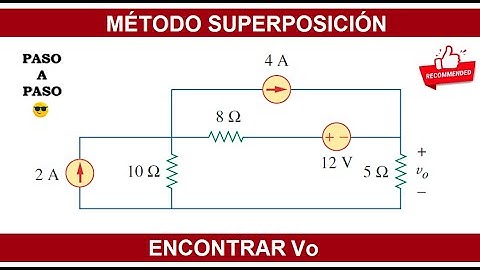 ✅ Problema 4.13 SADIKU ✅ Teorema de superposición ✅Ley Corriente de Kirchhoff ✅ Divisor de Corriente