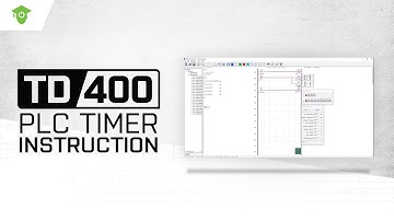 TD400 PLC Timer Instruction