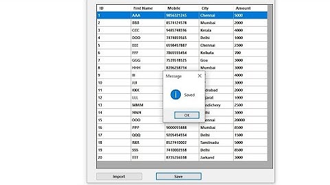 How to save datas to database from Imported Excel File - Vb.net @mikecodz2821