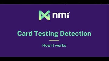 Card Testing Detection Product Demo