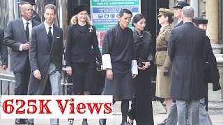 The King \& Queen Of Bhutan Paying Respect To Queen Elizabeth || Funeral of queen Elizabeth II