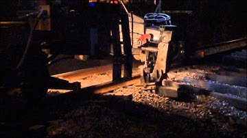 Composite Railway Sleepers Installation