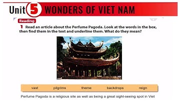 Tiếng Anh Lớp 9 || Unit 5 WONDERS OF VIET NAM - Skill 1 || Học Tiếng Anh Trực Tuyến