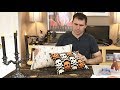 HALLOWEEN HOW-TO:  DIY No-Sew Decorative Throw Pillows Made from Dish Cloths.  Cheap, Easy & Crafty!