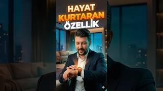 Apple Watch ile Hayat Kurtaran Özellik Artık Türkiye'de! (Hipertansiyon Uyarısı) #shorts #apple