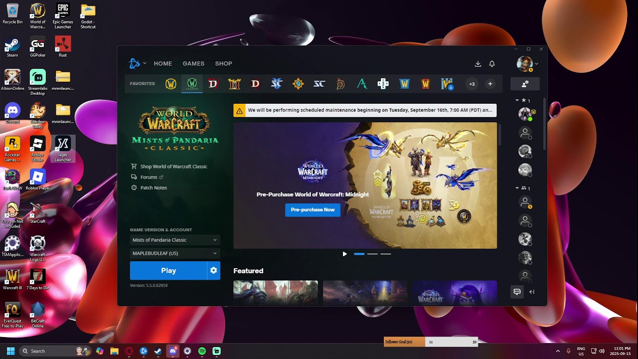 Wow - Mists - Heart of Fear - Progression