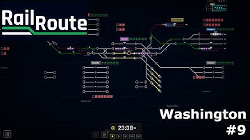 Routing Sensors & Tier 3 Green! | Washington #9 (Rail Route)