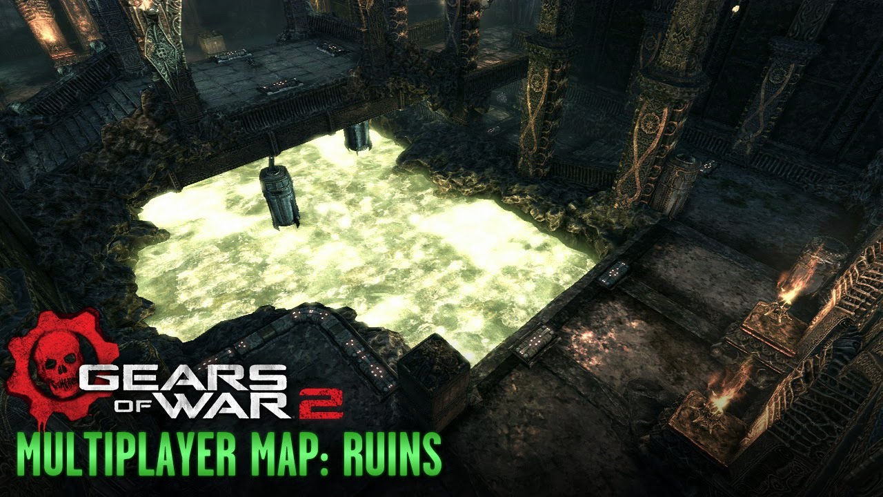 Gears Of War 2 Multiplayer Maps And Weapons Pavilion Youtube