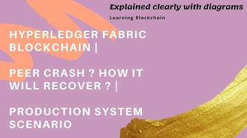 Failure and Recovery | Hyperledger Fabric Blockchain  | Endorsement | VSCC | MVCC | Ledger File