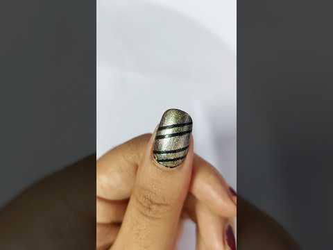 Easy Nail Art At Home Nails Nailart Shorts Vairalvideo Trending