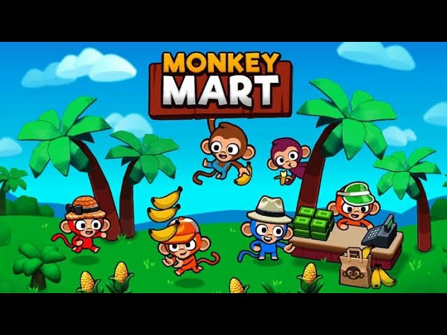 🐵 Monkey Mart 🍌 GAMEPLAY (Android, iOS) 