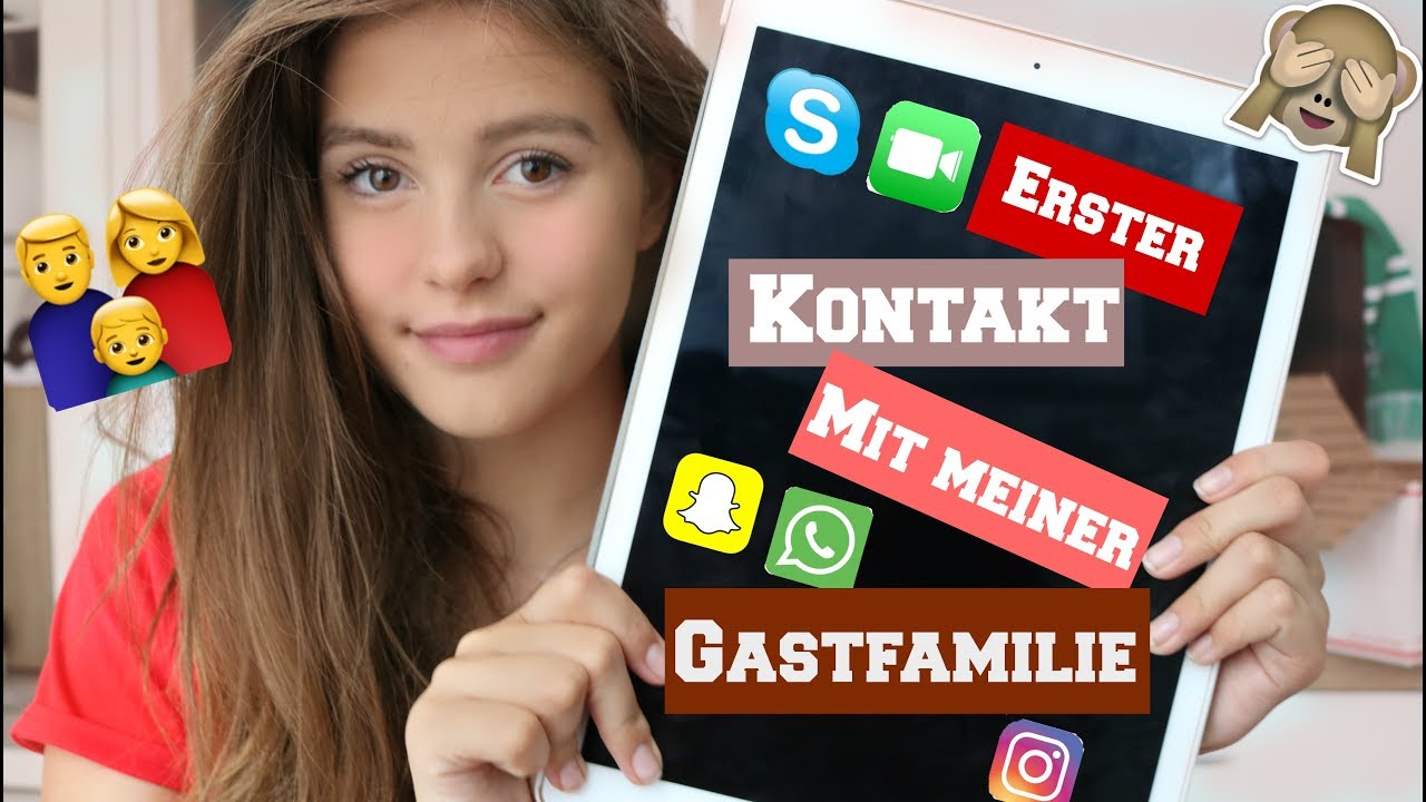 Erster E-mail/Skype Kontakt zur Gastfamilie +Tipps☎️ ...