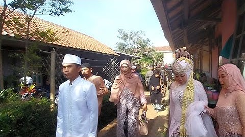 Pernikahan Penuh Cinta, Neng Herawati Di Kampung Ci Bingbin Selaawi Garut